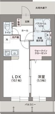 アルカ宮前の間取り画像