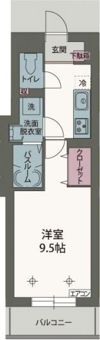 ベルウッドⅡの間取り画像