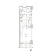 ルクレ高円寺アジールコートの間取り画像