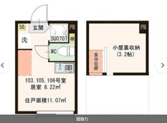 ハーモニーテラス南馬込の間取り画像