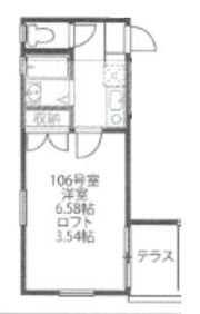 高円寺大和レジデンスの間取り画像