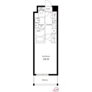 ハーモニーレジデンス新宿御苑 THE EASTの間取り画像