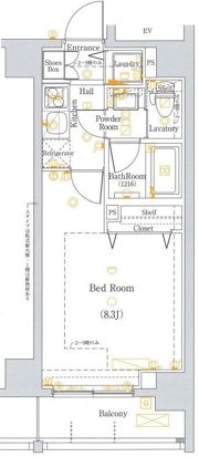 DIPS新宿御苑の間取り画像