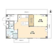 国都マンション四谷の間取り画像