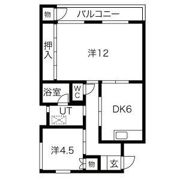 レジデンスANDOの間取り画像