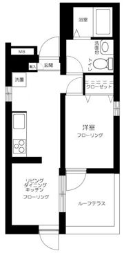 JASPER Nishiochiaiの間取り画像