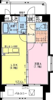 ヴィオレッタの間取り画像