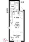 CASA PIAZZA品川イーストの間取り画像