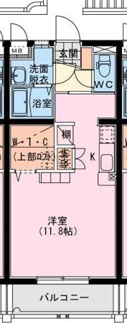 グランヴィア権現の間取り画像