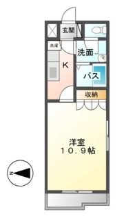 オランジェリー・ヤブの間取り画像