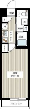 XEBEC池上Ⅱの間取り画像