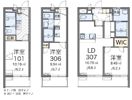レオパレス俊の間取り画像
