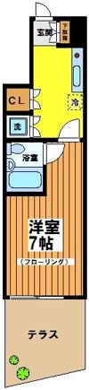 モダンフォルム永福の間取り画像