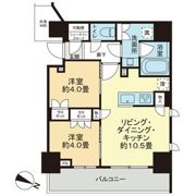ライオンズ千代田岩本町ミレスーKDAの間取り画像