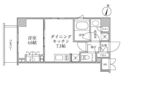 レジディア神楽坂Ⅱの間取り画像
