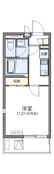 レオネクストプランドール千寿の間取り画像