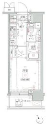 クレイシア品川戸越銀座の間取り画像