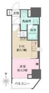 ルフォンプログレ元浅草マークスの間取り画像