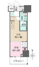 ルフォンプログレ元浅草マークスの間取り画像