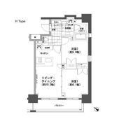 パークハビオ人形町の間取り画像