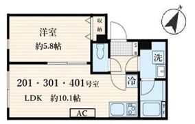 aLATO菊川の間取り画像