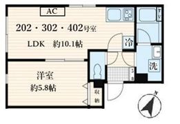 aLATO菊川の間取り画像