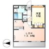 クレッシェンドの間取り画像