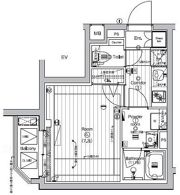 PREMIUM CUBE 新宿中井の間取り画像