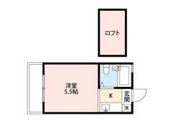サニーハイツの間取り画像