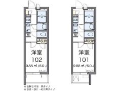 クレイノタウニー 高円寺の間取り画像