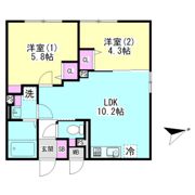 グランファーロ下北沢の間取り画像