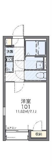 レオネクストフロンティアⅡの間取り画像