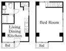 DECOR RESIDENCE 田原町の間取り画像