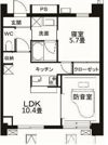 アーツ菊川の間取り画像