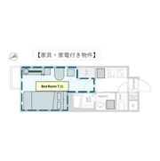 ウェルスクエアイズム西新宿の間取り画像