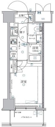 南池袋レジデンスの間取り画像
