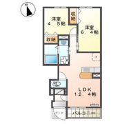 Ark Ⅱの間取り画像