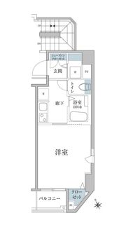 シンシティ浅草橋の間取り画像