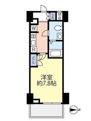 ジェノヴィア東日本橋駅前グリーンヴェールの間取り画像