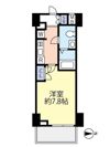 ジェノヴィア東日本橋駅前グリーンヴェールの間取り画像