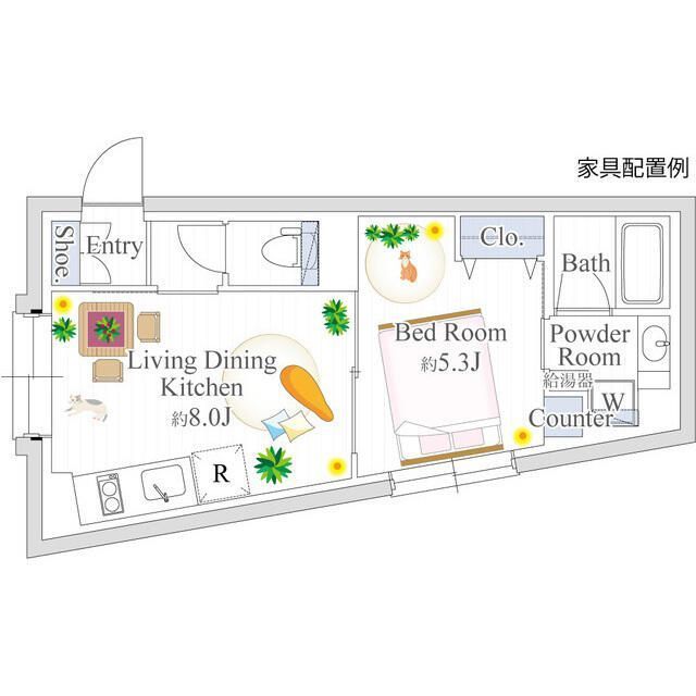 間取図