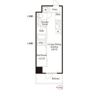 ハーモニーレジデンス東京武蔵関WEST SIDEの間取り画像