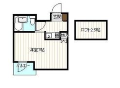 門井マンションの間取り画像
