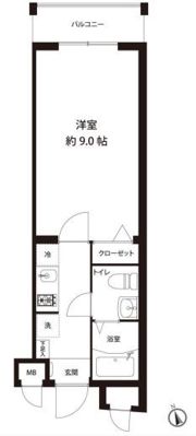 レオーネ馬込の間取り画像