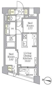 NOGATA RESIDENCEの間取り画像
