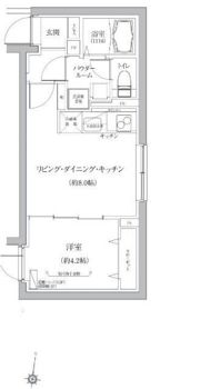 ベルシードステアー品川荏原の間取り画像