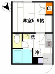 早稲田鶴巻町IMAハウスの間取り画像