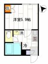 早稲田鶴巻町IMAハウスの間取り画像