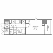 CORVAL東新宿の間取り画像