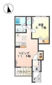 ブリーゼの間取り画像